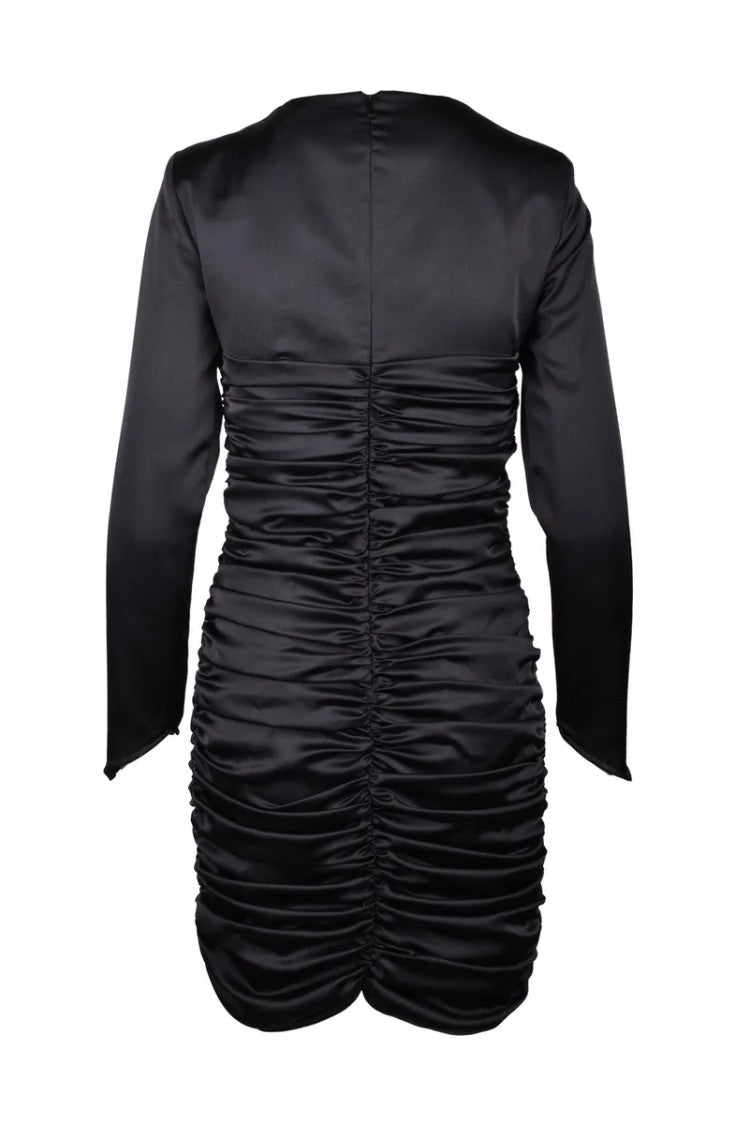 Nine Minutes Polyester & Elastane Dress - Black