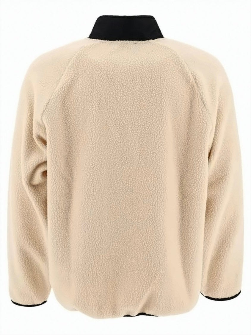 A.P.C. Textured Fleece Long-Sleeve Top
