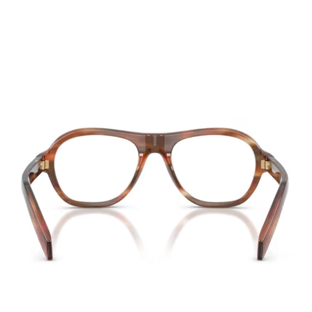 Prada Striped Oak Pr C12v Pilot Glasses