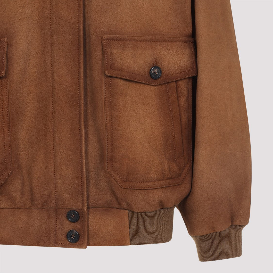 Miu Miu Brown Lamb Leather Jacket