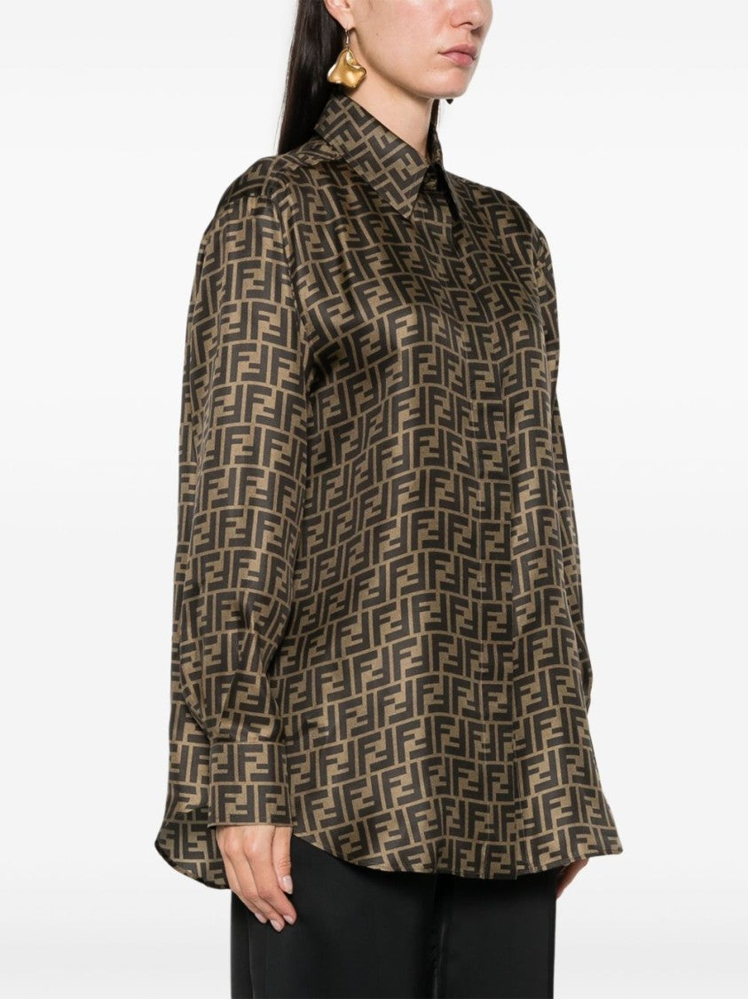 Fendi Oversized Flowing Shirt