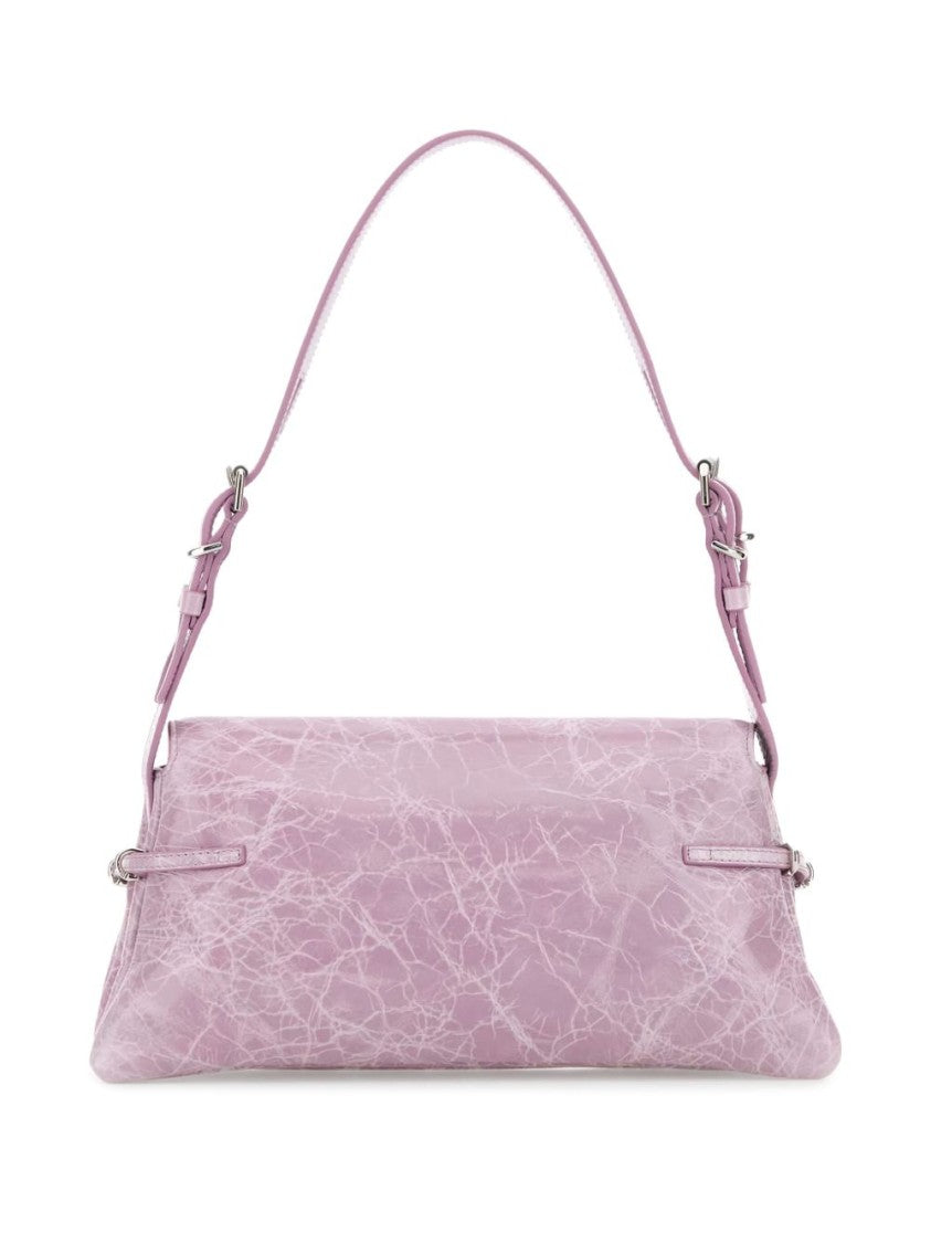 Givenchy Powder Pink Foldover Adjustable Strap Bag