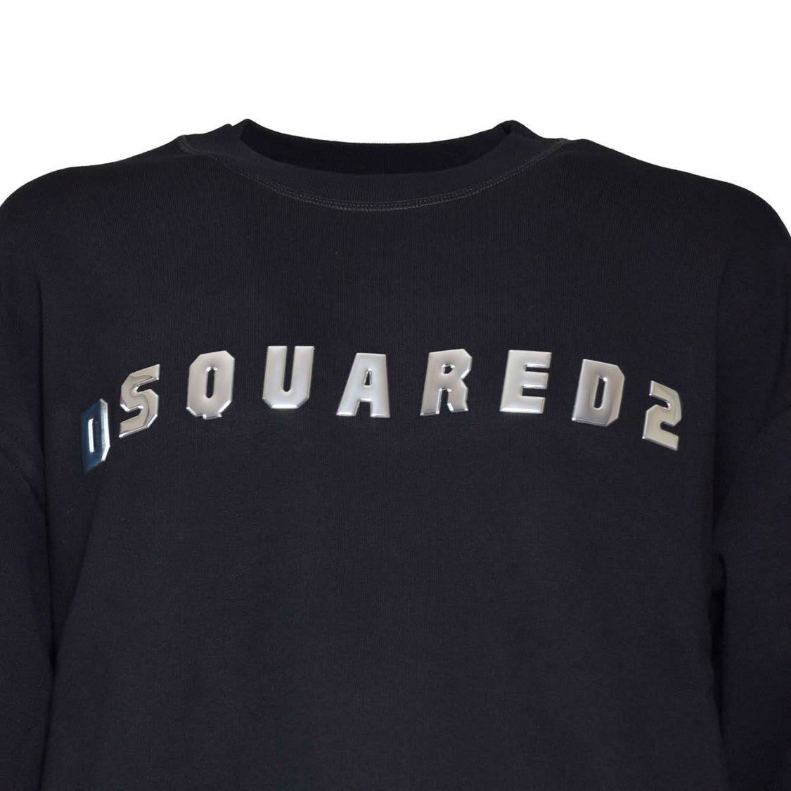 Dsquared2 Black Cotton Cool Fit Crewneck Sweatshirt