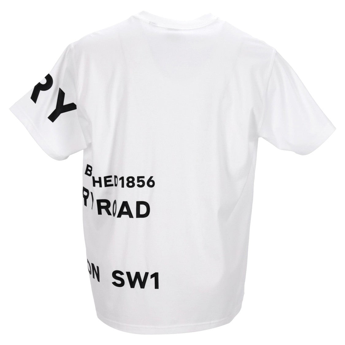 Burberry Relaxed-Fit Cotton T-Shirt With Bold Logo Print