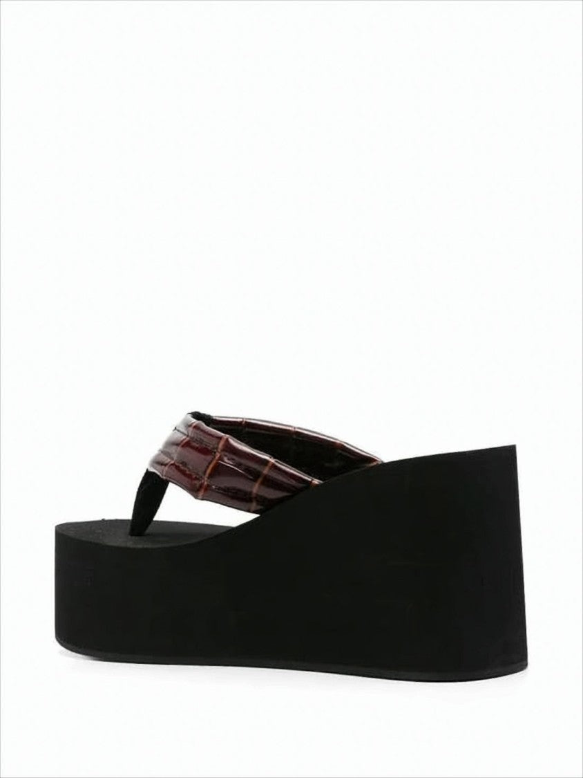 Coperni Platform Mule Sandals With Tortoiseshell Strap