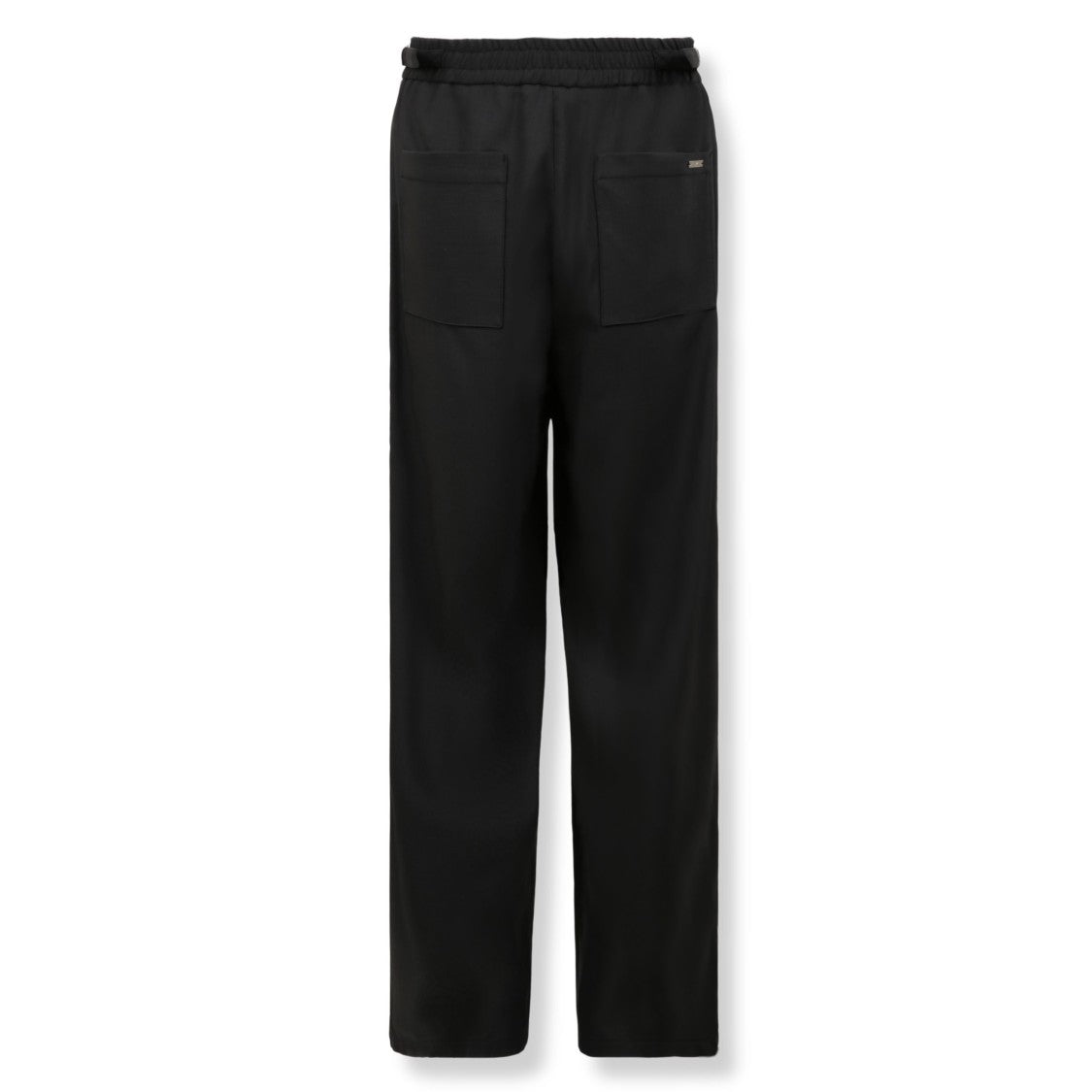 Ami Paris High-Waist Straight-Leg Trousers