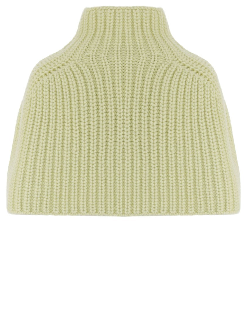 Sa Su Phi High-Neck Knitted Cashmere Scarf