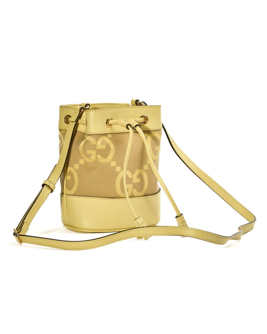 Gucci Bucket Small Gg Jumbo Gialla