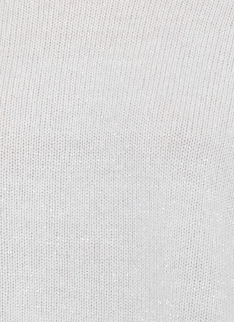 Fabiana Filippi Grey Lurex Wool Sweater