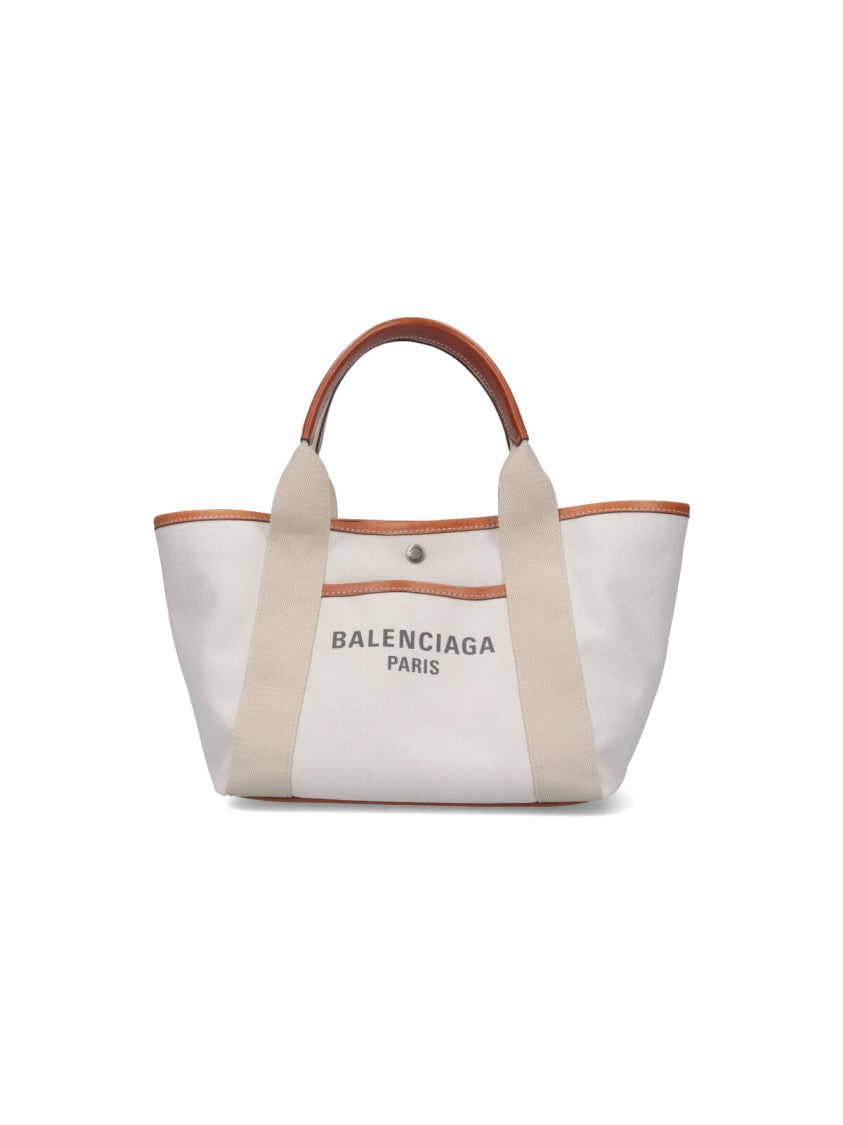 Balenciaga Medium 'Biarritz' Tote Bag – Off-White