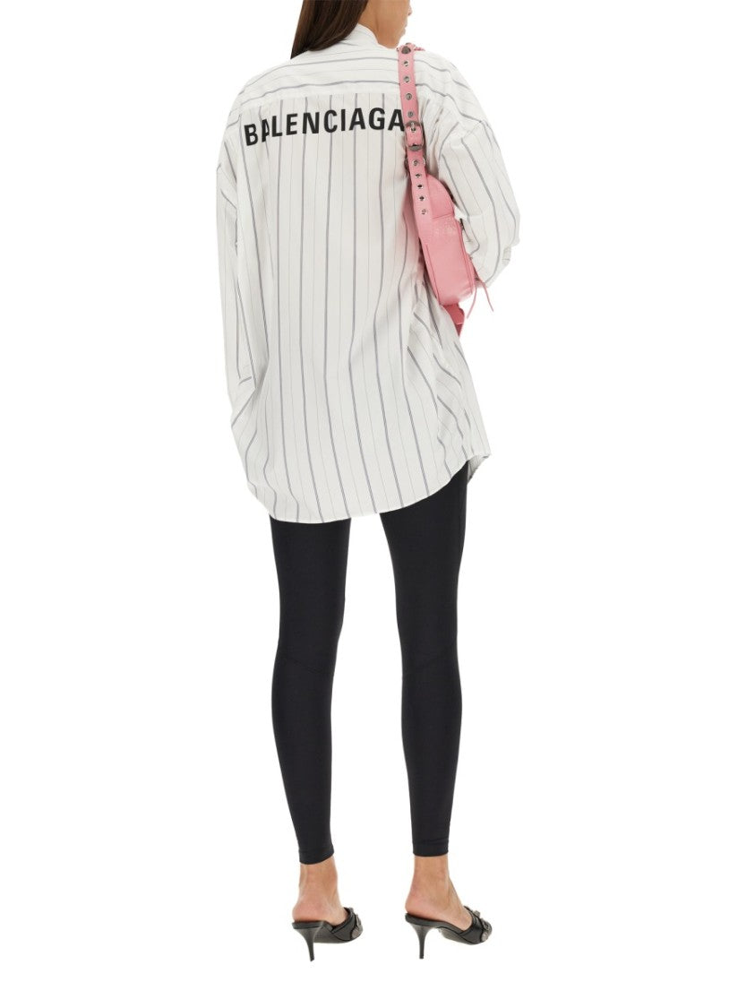 Balenciaga Premium Oversized Shirt With Iconic Logo