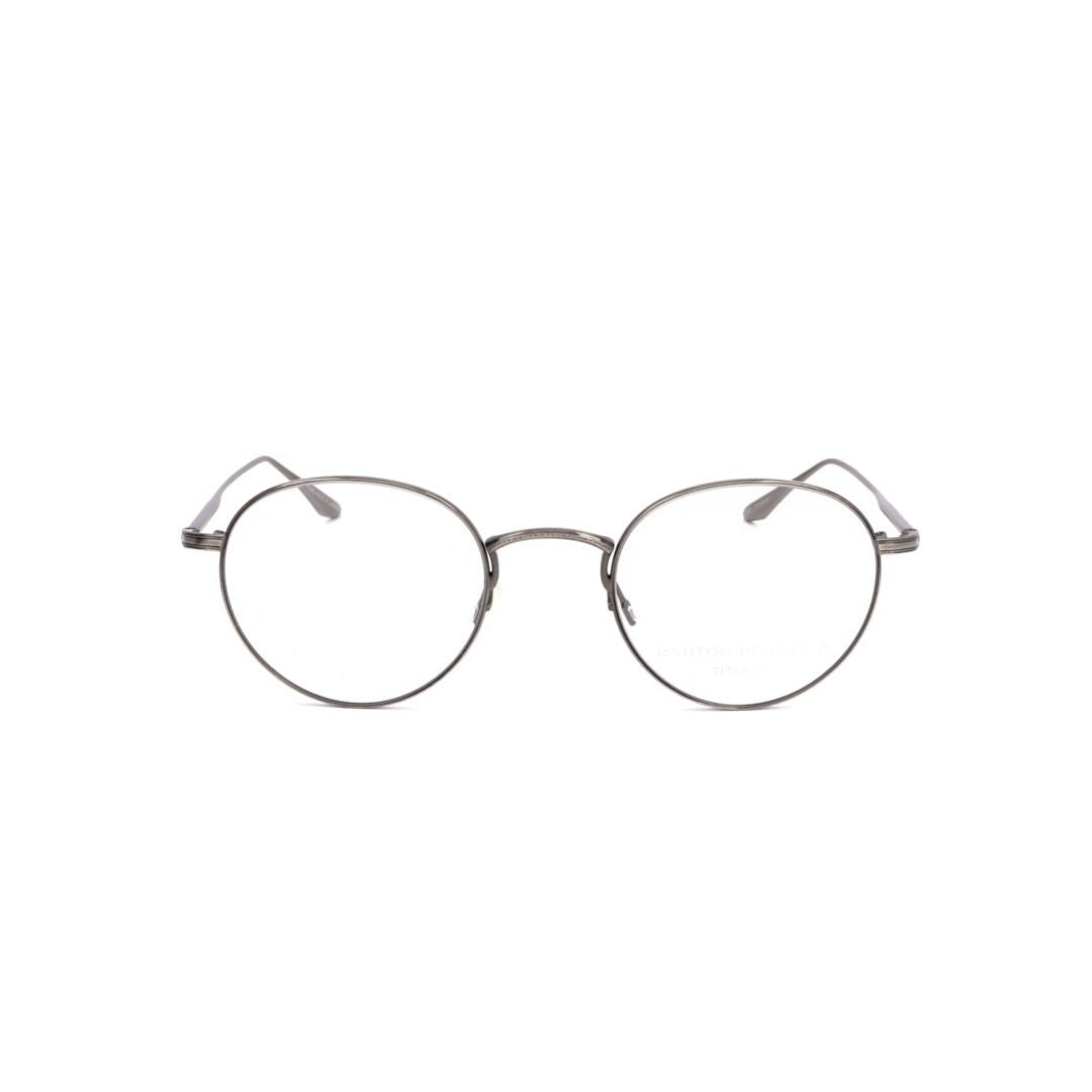 Barton Perreira Bp5037 481Tb Round Lens Grey Metal Frame Eyeglasses
