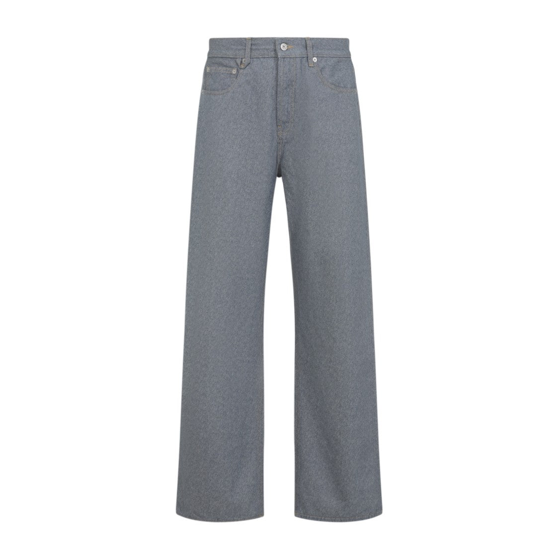 Jacquemus Le De-Nîmes Droit Blue Cotton Jeans