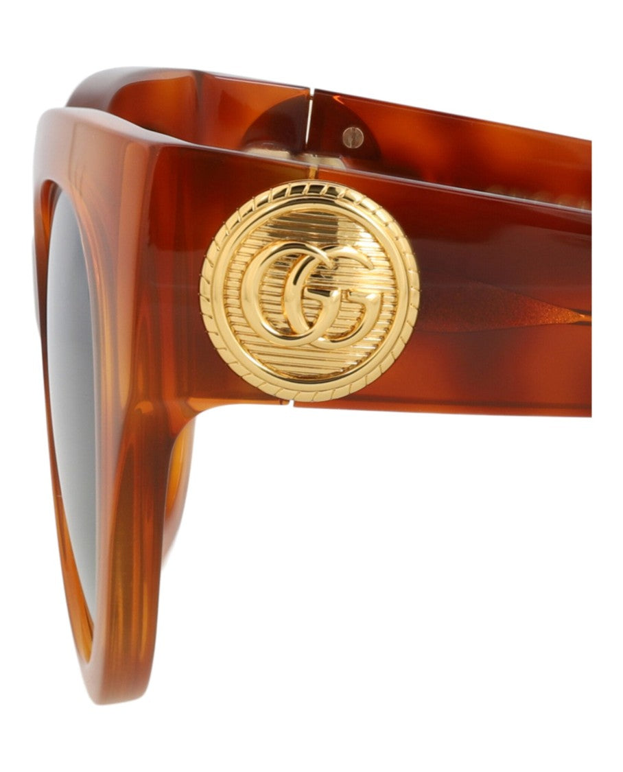 Gucci Cat Eye-Frame Recycled Acetate Sunglasses
