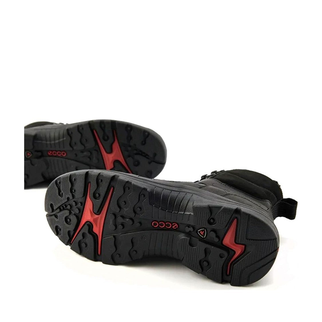 Ecco Black Offroad Offroad Insulated Rugged Tread Leather Ankle Boots