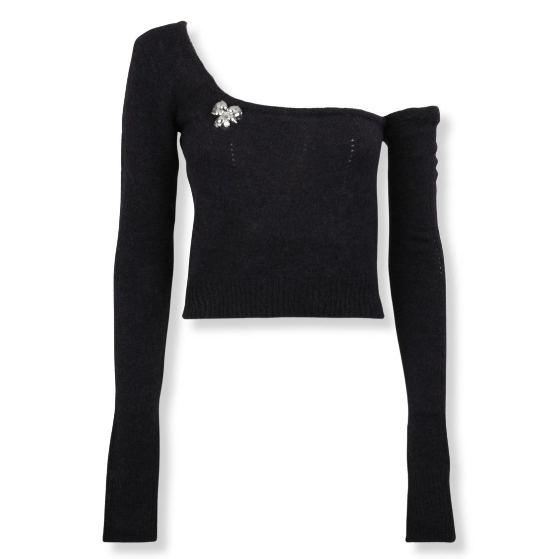 Blumarine One-Shoulder Knit Top