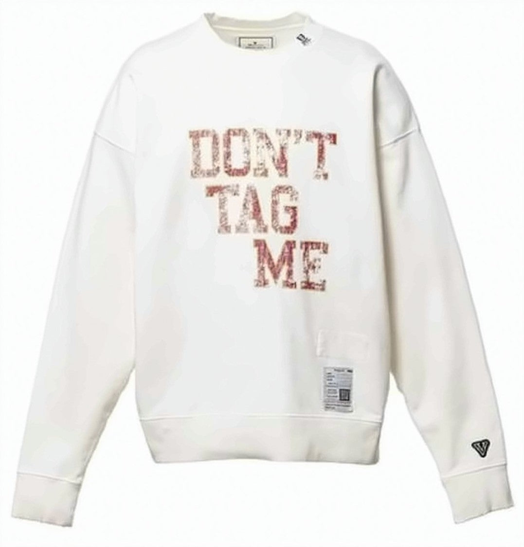 Maison Mihara Yasuhiro Relaxed Fit Long-Sleeve Tee With Distressed Graphic