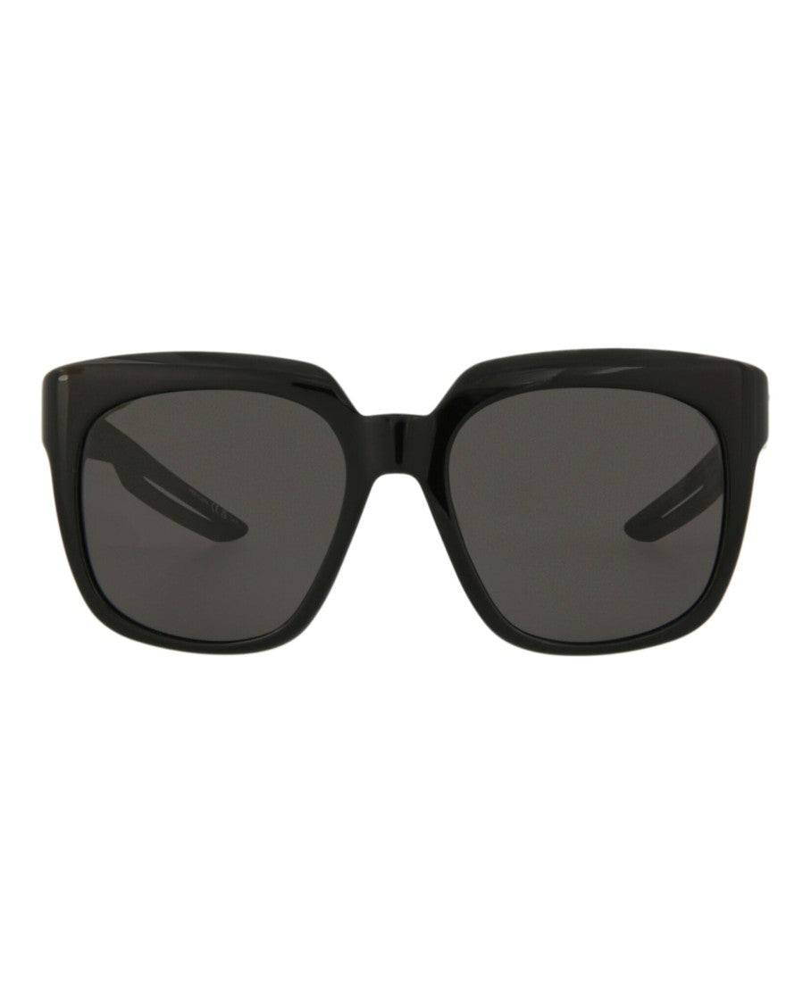 Balenciaga Square-Frame Acetate Sunglasses With Saddle Nose Bridge