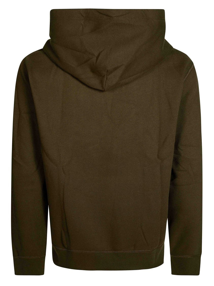 Polo Ralph Lauren Deep Olive Green Long-Sleeve Knit Hoodie