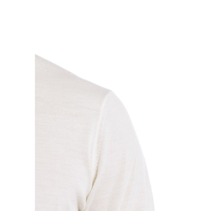 Filippo De Laurentiis Long-Sleeve Crew Neck Sweater In Fine Merino Wool