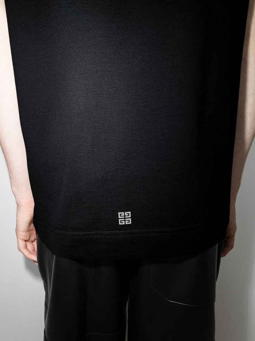 Givenchy Black Cotton T-Shirt