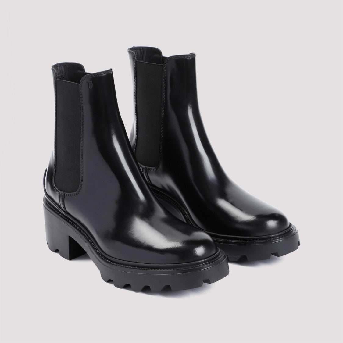 Tod's Black Leather Boots