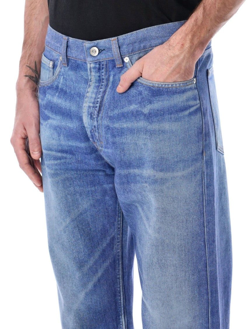 Our Legacy Third Cut Digital Blue Jeans