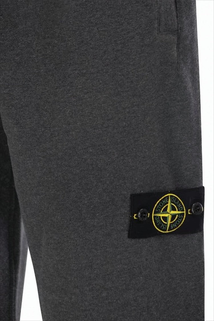 Stone Island Relaxed-Fit Grey Jogger Pants
