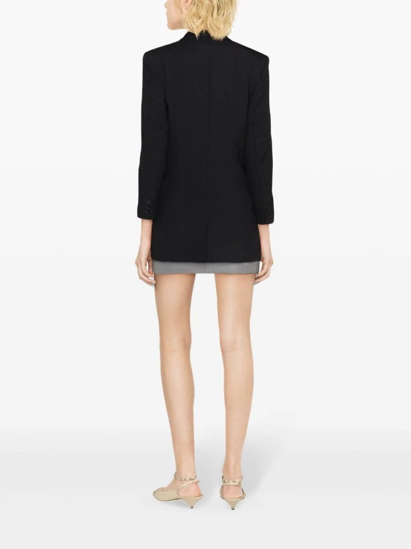 Isabel Marant Robine Double-Breasted Cotton Blazer