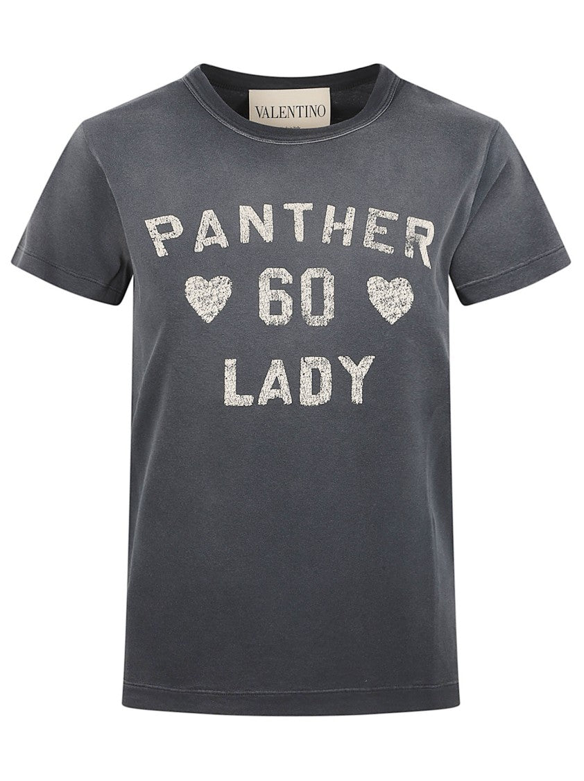 Valentino Garavani Vintage Graphic Black T-Shirt
