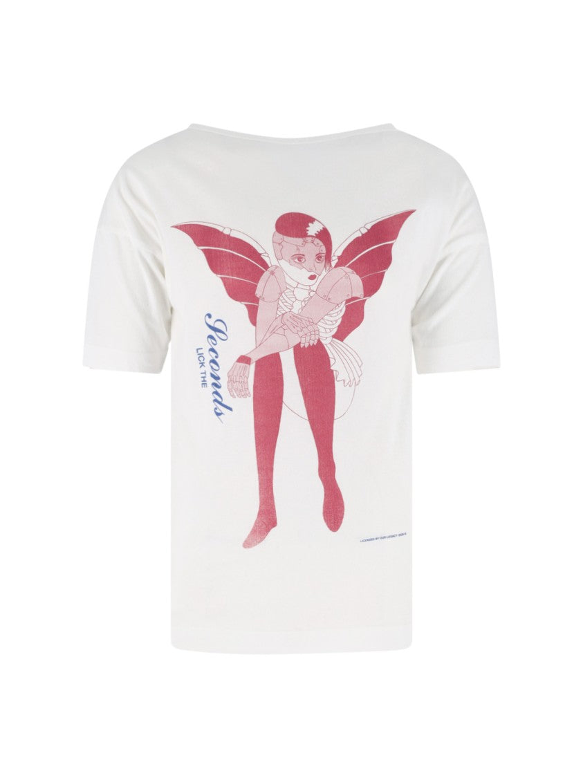 Our Legacy White Cybernetic Demon Cotton T-Shirt