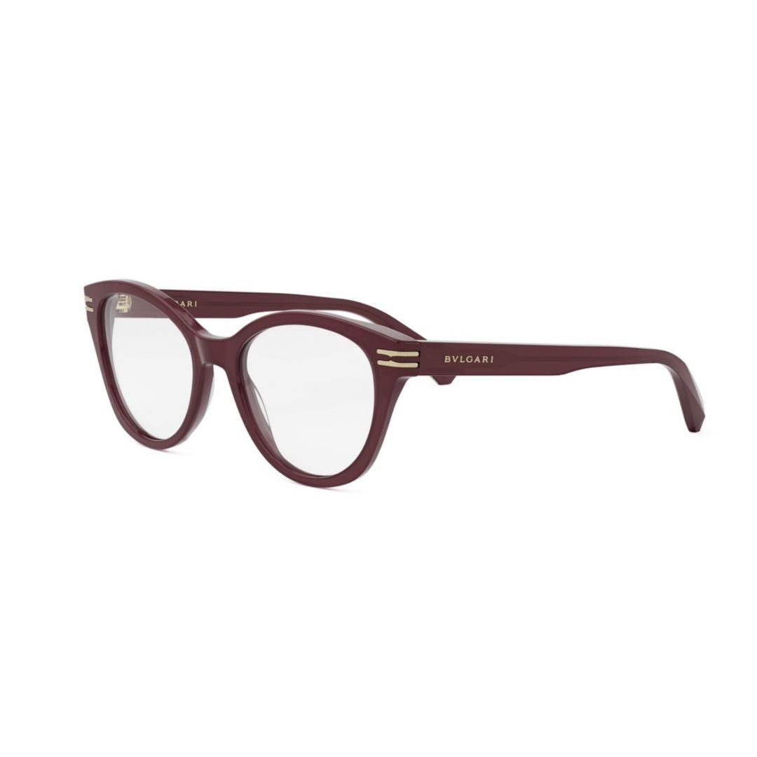 Bulgari Bv50023i Rounded Cat-Eye Eyeglasses