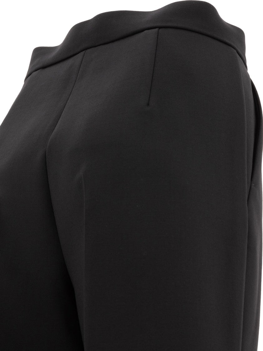 Max Mara "Verbano" Stretch Wool Slim Trousers