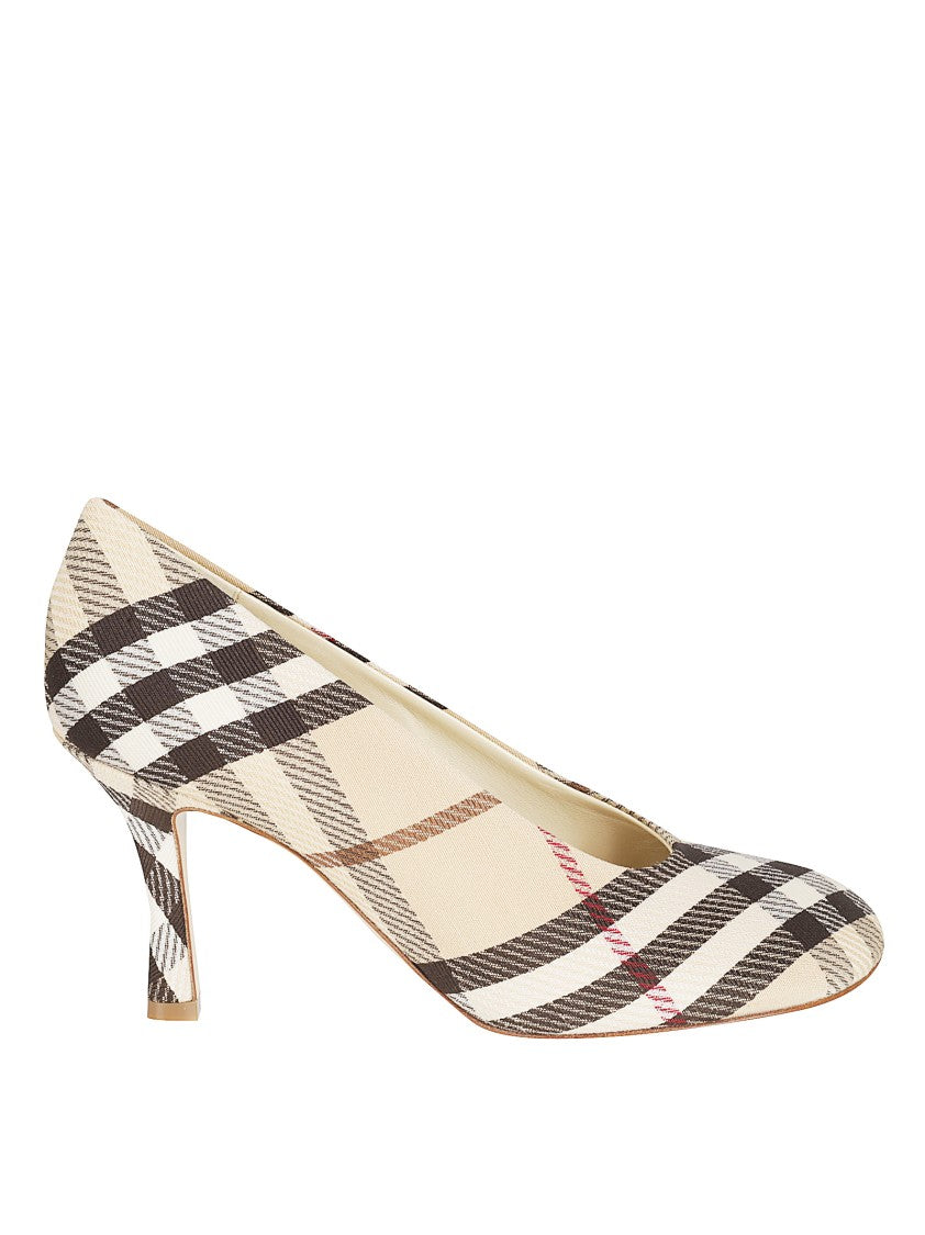 Burberry Classic Check Pattern Pumps