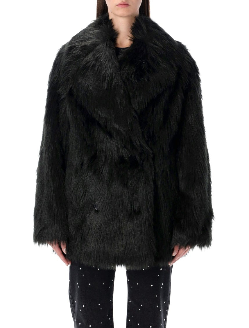Stand Studio Katalina Eco Fur Furry Coat