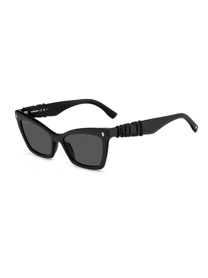Dsquared2 Angular Cat-Eye Sunglasses With Modern Temples