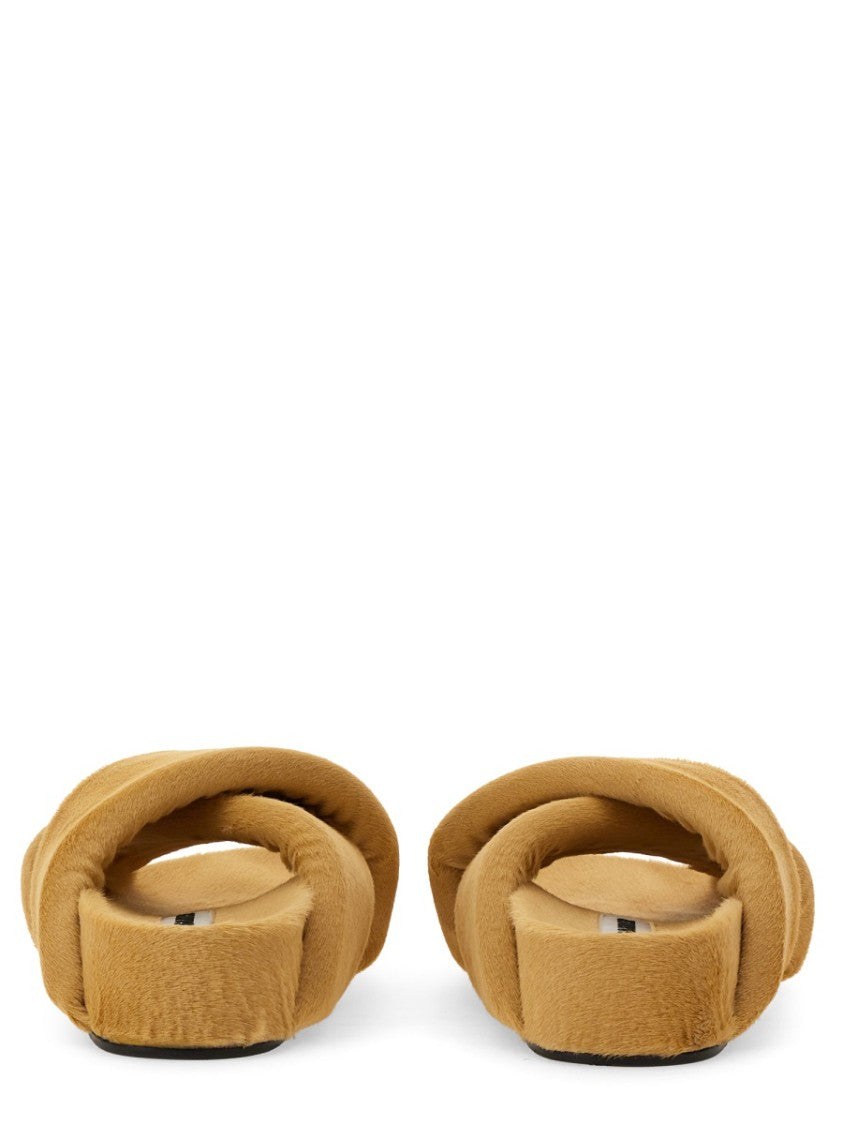 Jil Sander Crisscross Leather Sandals