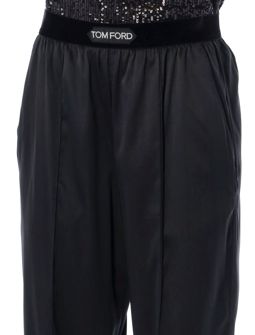 Tom Ford Silk Satin Pijama Pant