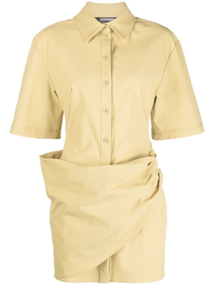 Jacquemus Draped Shirt Dress