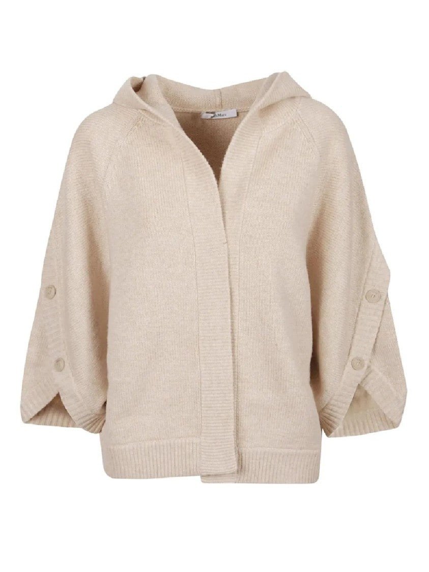 Max Mara Soft Knit Cardigan With Hood