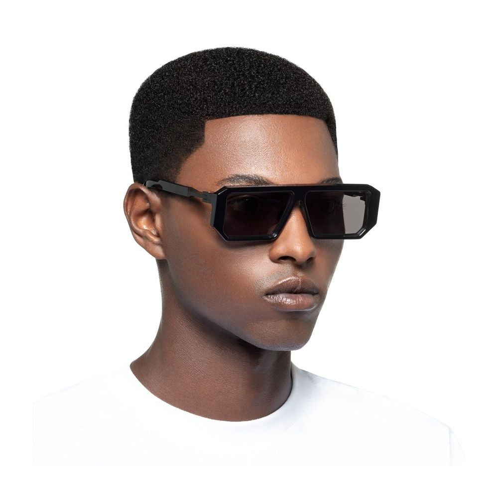Vava Bl0032 Black Label Bold Rectangular Frame Sunglasses