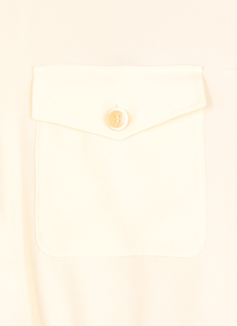 Fabiana Filippi Ivory Viscose Blazer