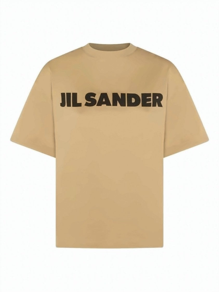 Jil Sander Boxy-Cut Short-Sleeved T-Shirt With Bold Lettering