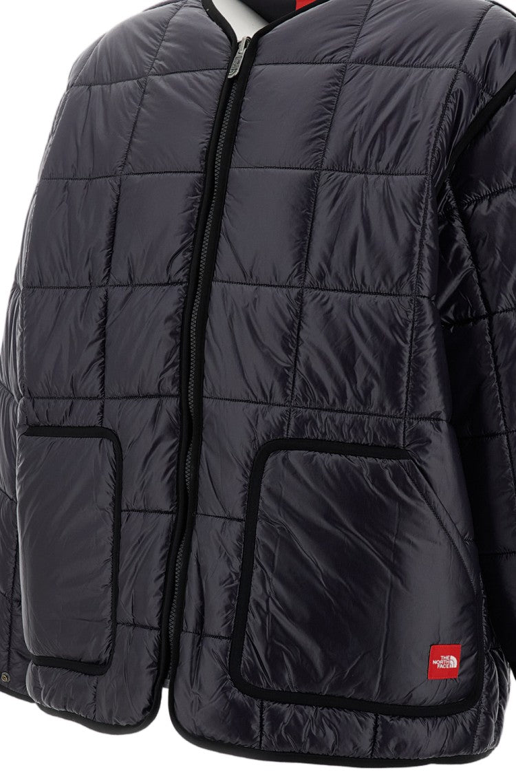 The North Face Black / Grey Red Box Reversible Quilted Jacket