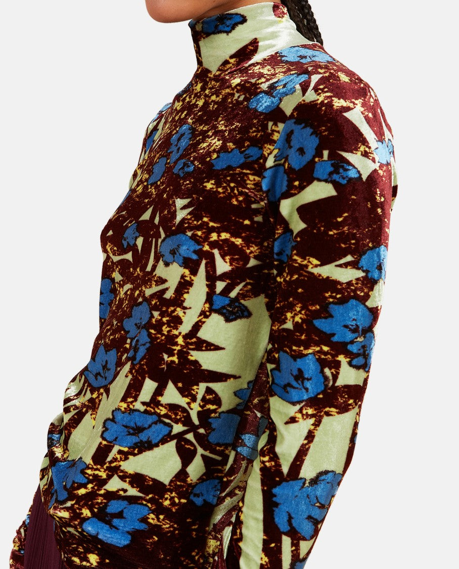 Colville Polo Turtle Neck Top