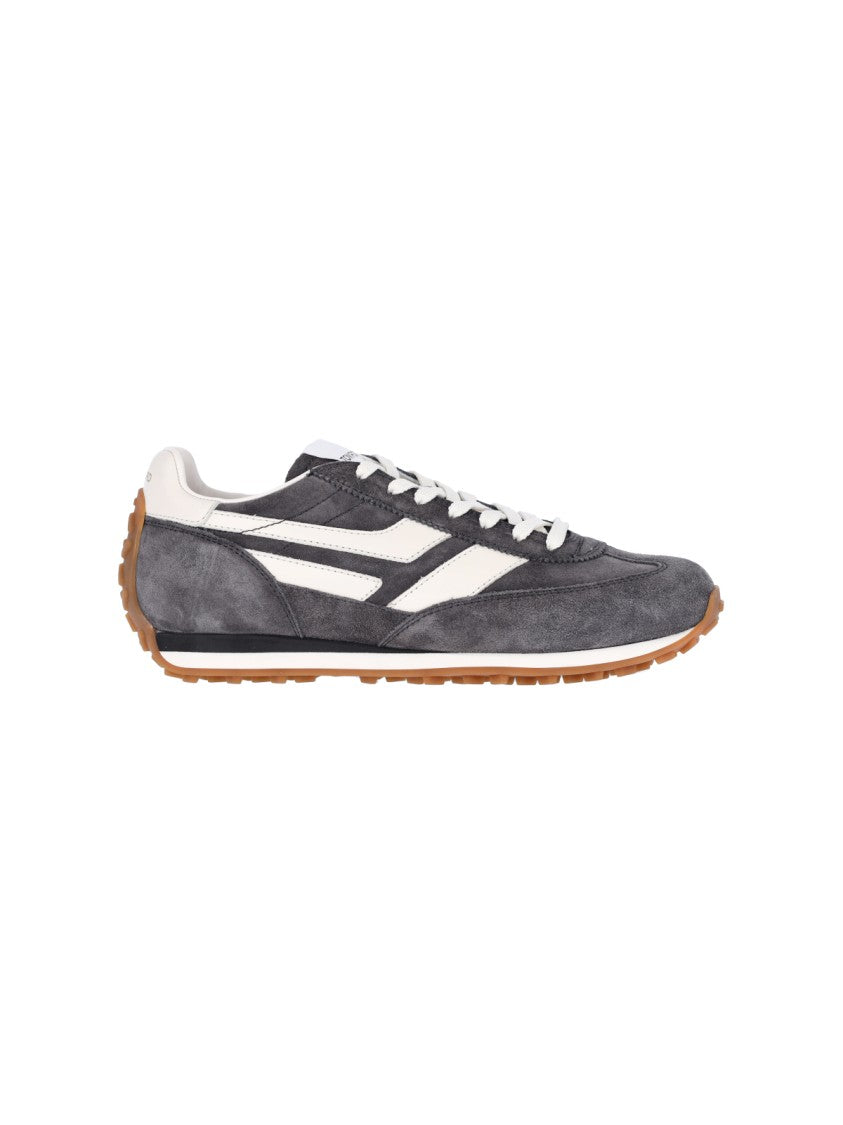 Tom Ford Low-Profile Sneakers With Suede And Leather Accents