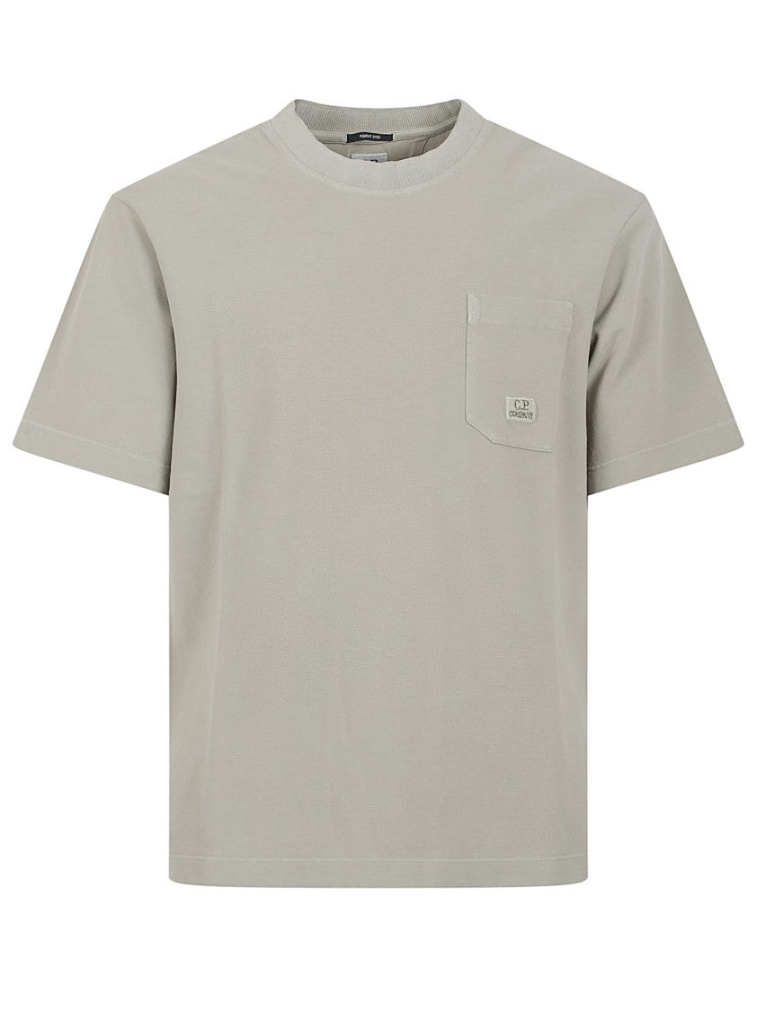 C.P. Company Relaxed Fit Crew Neck T-Shirt With Subtle Brandingf