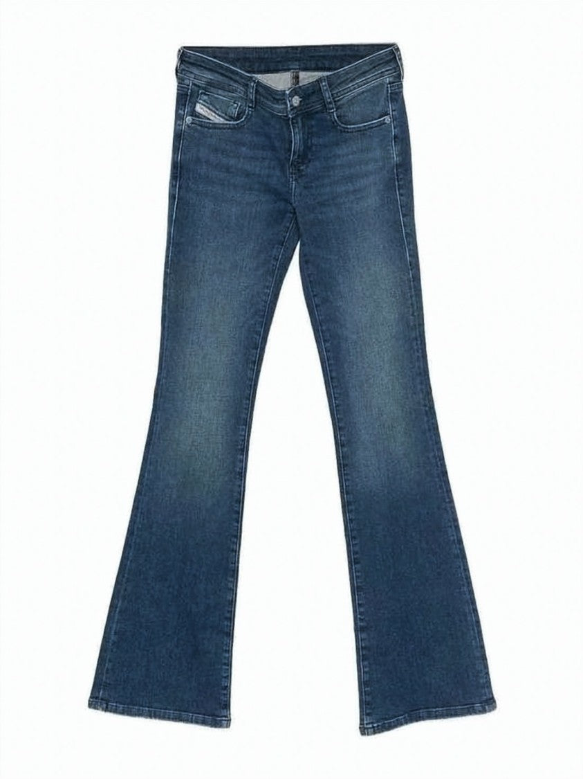 Diesel Classic Bootcut Jeans With Subtle Fading
