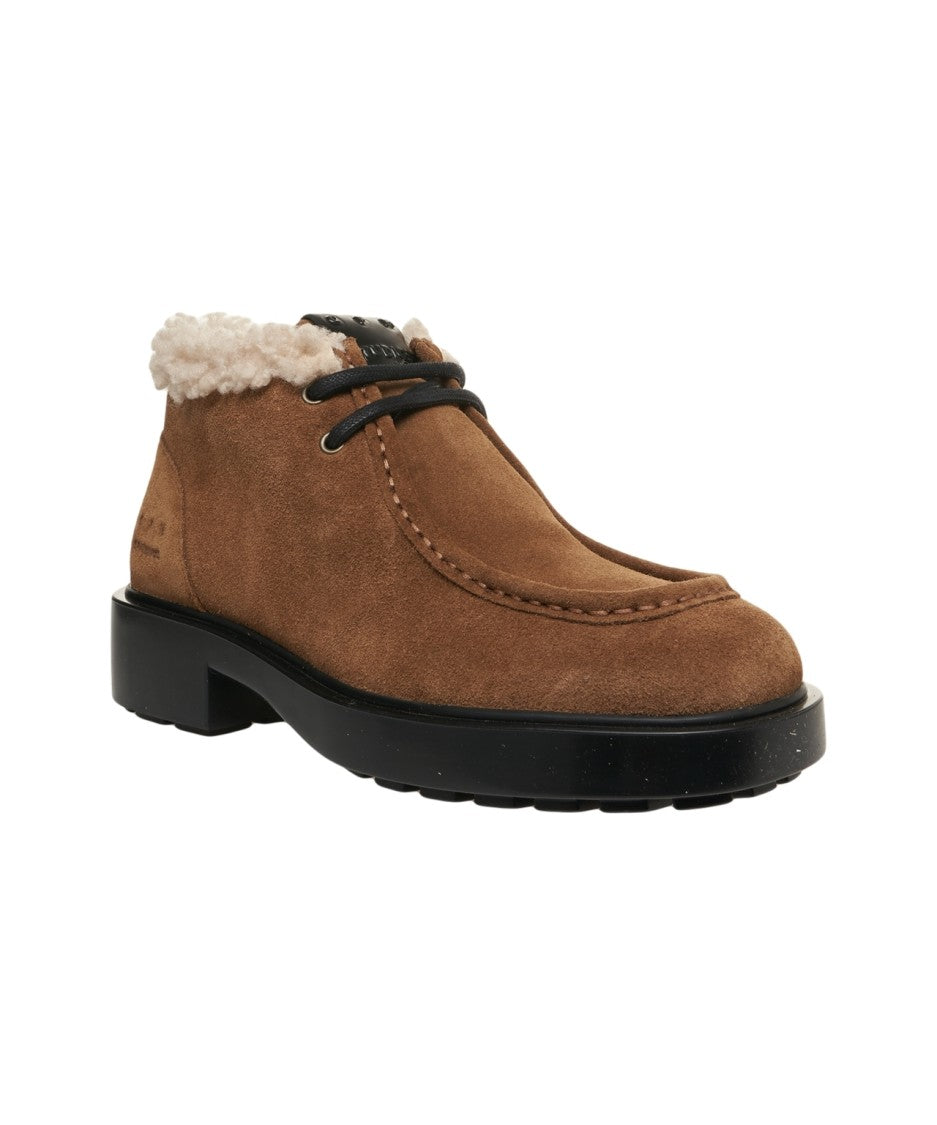 Copenaghen Copenhangen Ankle Boots With Shearling Lining