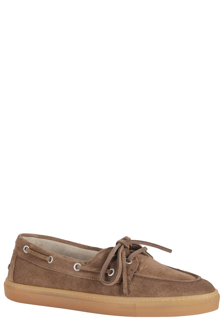 Copenhagen Studios Brown Suede Upper Leather Loafers